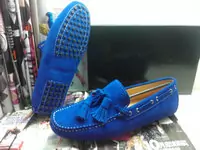 made in italy tods zapatos hombre mocassins 2013 mode rosette blue